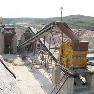 Mobile cone crushing machinery crawler type portable stone crusher Plant production line layout