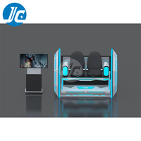 Tout-en-un 3D Smart Wireless VR Cinema 9D Personnalisation du thème local pour une utilisation en intérieur dans les centres commerciaux Aéroports Fabriqué en métal durable