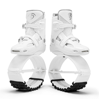 Nuevas Botas de Salto Rebound Kangaroo Jump - Zapatos para Ejercicio y Saltos Serie Gen II Blanco Gris 2027