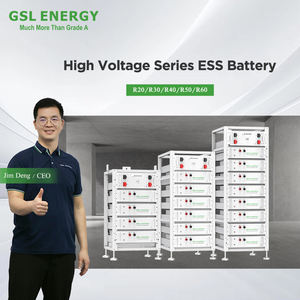 Batería Apilable GSL ENERGY de 30Kwh 40Kwh 50Kwh 60Kwh 80kwh 100kwh, Batería de Litio Ferrofosfato, Montaje en Rack, Almacenamiento de Energía Doméstica - Product Image 1