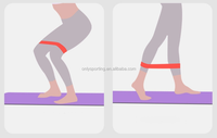 Bandas de resistencia elásticas para fitness, producto en línea, producto en oferta