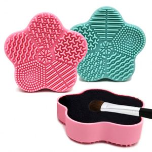 Dry Cleaning Silicone Sponge Cleaning Box Household Rubber <b>Makeup</b> <b>Brush</b> Cleaner <b>Case</b> Beauty Tools <b>Case</b> - Product Image 1