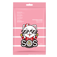 Gants de toilettage jetables OEM ODM pour animaux de compagnie, lingettes désodorisantes pour chiens et chats, soins intérieurs