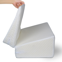 Ortho pä disches faltbares Neigung kissen 45-Grad-Dreieckbett Memory Foam Kopfteil Keil kissen