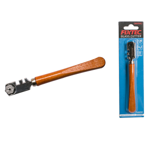 Cortador de Botellas de Vidrio FIXTEC de 130 mm, Herramientas de Corte con Mango de Madera, Modelo FHGC01 - Product Image 1