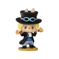 100% Original POP MART ONE Pi Ece labubu Poupée en PVC Conçue en Collaboration Boîte Mystère Boîte Surprise Jouets Luffy Roronoa Zoro