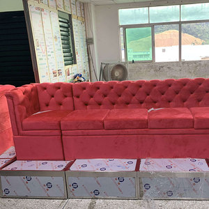Hendry-<span class=keywords><strong>mesas</strong></span> <span class=keywords><strong>y</strong></span> <span class=keywords><strong>sillas</strong></span> <span class=keywords><strong>de</strong></span> fábrica para bar <span class=keywords><strong>y</strong></span> restaurante, juego <span class=keywords><strong>de</strong></span> asientos <span class=keywords><strong>de</strong></span> terciopelo para restaurante, cabina <span class=keywords><strong>de</strong></span> cena con diseño <span class=keywords><strong>de</strong></span> botones - Product Image 2
