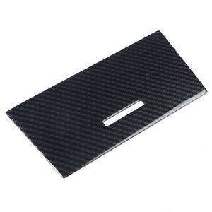 Portavasos Trasero Spirior Modelo 09-13 con Panel de Navegación Negro con Patrón de Fibra de Carbono, para Decoración Interior de Automóviles - Product Image 4