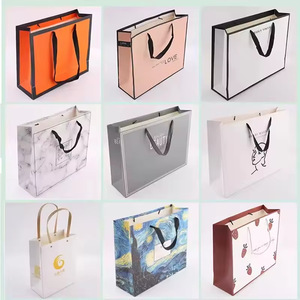 Sacs en papier blanc personnalisés, cadeaux, Newsense, luxe, écologiques, laminage aseptique, cordon numérique, pour petites entreprises, avec votre logo - Product Image 5