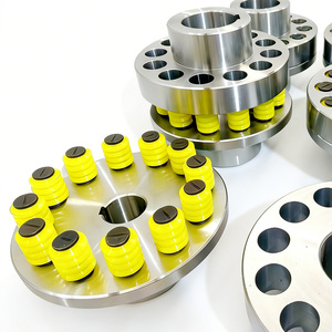 Accouplement élastique à broches pour moteur de pompe à eau industrielle 45 #   Acier, couple personnalisable 500 Nm - Product Image 5