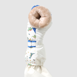 Gants de ski et de <span class=keywords><strong>snowboard</strong></span> imperméables et isolés pour enfants de 7 à 12 ans, garçons et filles, avec motif de dinosaure - Product Image 3