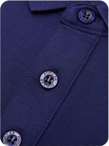 Chemises polo en coton pour hommes, chemises polo Business Boss, coupe slim, chemises polo décontractées pour hommes, toutes saisons - Product Image 4