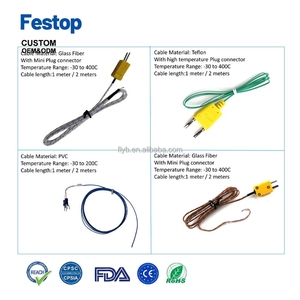 Câble isolé minéralisé, sonde simple de type K, <span class=keywords><strong>thermocouple</strong></span> avec prise - Product Image 6