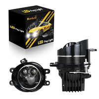 Nouveaux phares antibrouillard et feux de route LED bicolores étanches IP68 pour Toyota