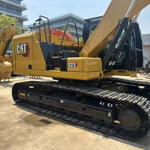 Excavatrice sur chenilles CAT 323 d'occasion, 24,5 tonnes, entièrement inspectée, faible nombre d'heures, pour travaux de construction, démolition et exploitation minière - Product Image 1