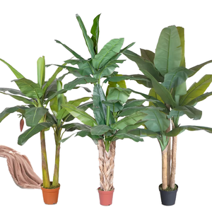 Árbol bonsái artificial de alta simulación Oh Arts, árbol de plátano realista de varios tamaños, árbol de plátano gigante artificial - Product Image 5