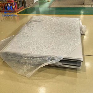 แผ่นไทเทเนียมหนาเกรด5 1มม. แผ่นไทเทเนียม23เกรด5แผ่นโลหะผสมนิกเกิลไทเทเนียม - Product Image 4