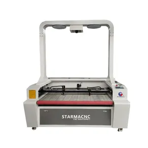 STARMA CNC Máquina de corte de tela de ahorro de energía láser 1610 1612 Para tela textil