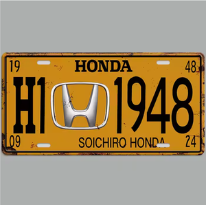 Cartel de chapa de metal vintage personalizado de 15x30cm, placa de matrícula de coche, arte de pared, decoración de motocicleta, placa de matrícula de garaje, carteles de chapa al por mayor - Product Image 6