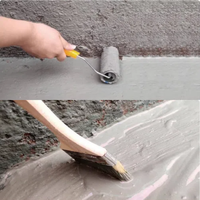 Revêtement d'étanchéité liquide en caoutchouc polymère à base de ciment JS, fourni directement par l'usine, pour application murale, personnalisable
