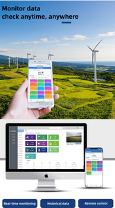 Estación Meteorológica Solar con Certificación CE, OEM/ODM, para la Industria Solar Fotovoltaica, con WiFi 4G, IoT, Sensor de Viento/Radiación Solar - Product Image 6