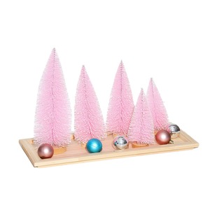 New gift box set of glowing Christmas <b>tree</b>, desktop, hotel, shopping mall counter ornament, Christmas gift, Christmas - Product Image 5