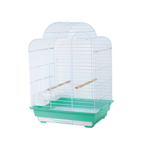 Cage à oiseaux de style Simple de haute qualité Offre Spéciale pour canaris facile à nettoyer plateau en plastique cadre en fil d'acier boîte Cage d'élevage emballée