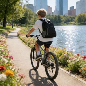 Sac à dos pliable de grande capacité pour femme, idéal pour les voyages, les activités de plein air et le sport - Product Image 2