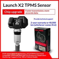 Sensor TPMS Launch LTR03 315/433MHz 2 en 1, Sistema de Monitoreo de Presión de Neumáticos, Compatible con 30 Unidades °   Ajustable