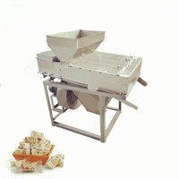 Petite échelle bonbons noix de céréales riz barre granola pressant faisant la ligne de production écrou barre de sésame machine de fabrication de coupe