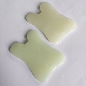 Rouleau de jade aventurine innovant nouvel outil de massage de grattage du visage Gua Sha Guasha en forme pour les soins de beauté - Product Image 3