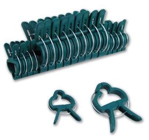 Clips de support réutilisables pour plantes de jardin, 2 tailles réglables pour soutenir les tiges de fleurs, de vigne, de légumes, de tomates grimpantes - Product Image 2