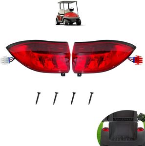 Kit de Luces Traseras LED de 12V y 3 Cables para Carrito de Golf, Reemplazo de Luces Traseras para Club Car Precedent 2004 y <span class=keywords><strong>Tempo</strong></span> 2018 OE 102528901 102579001 - Product Image 1