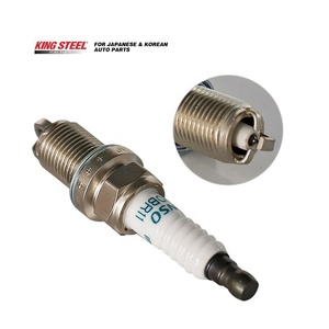 หัวเทียนอิริเดียม <span class=keywords><strong>King</strong></span> Steel OEM 90919-01230 อะไหล่รถยนต์ SK20BR11 K7RKJIP-11 สำหรับรถยนต์โตโยต้า RAV4 แคมรี่ พรีอุส อวาลอน ซีดาน - Product Image 2