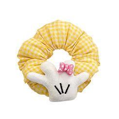 Coletero de Tela con Lazo Creativo Amarillo, Diseño de Dibujos Animados, Estilo Nuevo, Accesorios para el Cabello de Mujer, para Bodas - Product Image 5