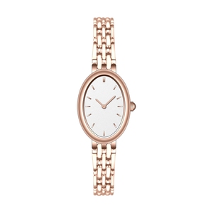 Montre vintage tendance pour femmes, étiquette privée personnalisée, acier inoxydable, mouvement Miyota, montre de luxe en or, petite montre-bracelet pour femmes - Product Image 5