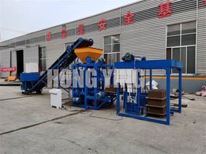 In Elkaar Grijpende Bouwcement Betonnen Holle Automatische Blokmachine In Ghana - Product Image 3