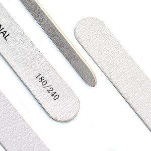 Limes à ongles en bois professionnelles, tampons de ponçage 100/180/240 double face, non électriques, pour manucure, pédicure et pointes de gel UV en salon - Product Image 3