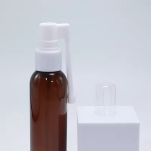 Envase Cosmético Líquido Azul Verde 60ml, Botella de Spray Vertical con Forma de Trompa de Elefante, Botella de Spray Nasal de Plástico PET - Product Image 2