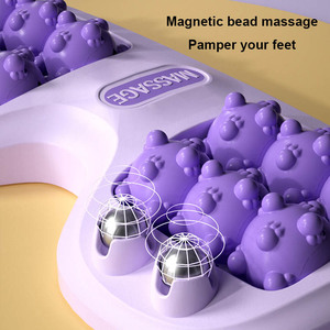 Rol pijat bergulir kaki rumah, titik akupuntur Terapi magnetik empat baris untuk pemulihan titik pemicu jaringan dalam kaki - Product Image 4