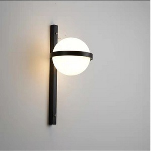 Minimalisti scher kugelförmiger Kronleuchter mit eisernem Acryl lampen schirm simulierte Pflanzen dekoration für Wohnzimmer Esszimmer Schlafzimmer Hotel - Product Image 6