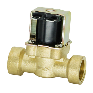 DC 12V 24V 220V DN15 Solenoid su vanası pirinç güneş enerjili su ısıtıcı su solenoit valfi 220V giriş vanası - Product Image 2