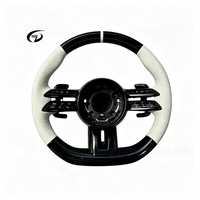 Volant de voiture en bois de noyer noir piano adapté aux Mercedes W223 C213 C238 W463 W464 W222 C217 CLS C257 W205 C63 AMG
