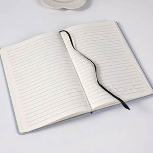 <b>Journal</b> Personalized Blank Stone Paper Luxury Black Marble A5 Loose-Leaf Sewing Binding Printed Gift Notebook Custom - Product Image 3