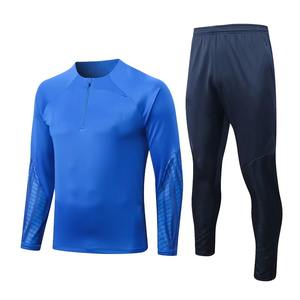 <span class=keywords><strong>2022</strong></span>-<span class=keywords><strong>2023</strong></span> France Combinaison d'entraînement de football écologique pour hommes MBAPPE <span class=keywords><strong>BENZEMA</strong></span> Chandal Jogging Demi-fermeture éclair Futbol de football respirant - Product Image 5