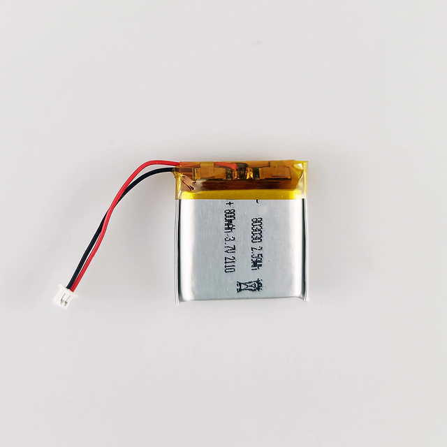 Small-sized but High-capacity Lithium Battery 3.7V 803030 700mAh/800mAh 2.96Wh Rechargeable With Protection Board for Electronic