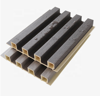Panel de Pared Ranurado WPC de Alta Calidad, Moderno, Clásico, Minimalista, Ignífugo, Impermeable, Certificado CE, 5 Años de Garantía, Comercial