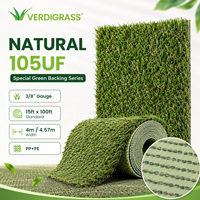 Gazon artificiel Verdigrass Luxury 50,8 mm, doux, écologique, résistant, en forme de M, pour l'aménagement paysager des hôtels et des complexes hôteliers, sans plomb et non toxique
