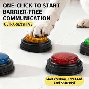 Nouveau jouet interactif pour chien tendance, boîte à sons parlante pour animaux de compagnie, jouet d'entraînement, enregistrement vocal intelligent personnalisé pour animaux de compagnie, bouton d'entraînement - Product Image 2
