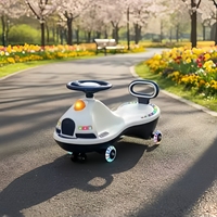 Offre Spéciale : Voiture Balançoire d'Extérieur pour Bébé, Voiture à Roulettes pour Enfants, Voiture Balançoire à Manivelle pour Enfants à Prix Abordable
